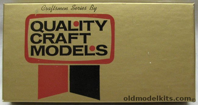 Quality Craft Models 1/87 HOn3 East Broadtop Double Sheathed Box Car - HO Craftsman Kit, 324 plastic model kit